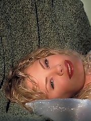 is fresh teen blonde with curly locks